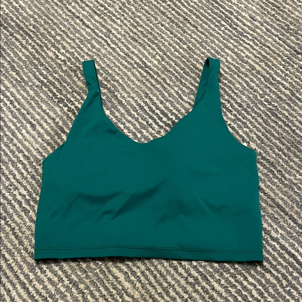 Aerie Teal Sleeveless Crop Top